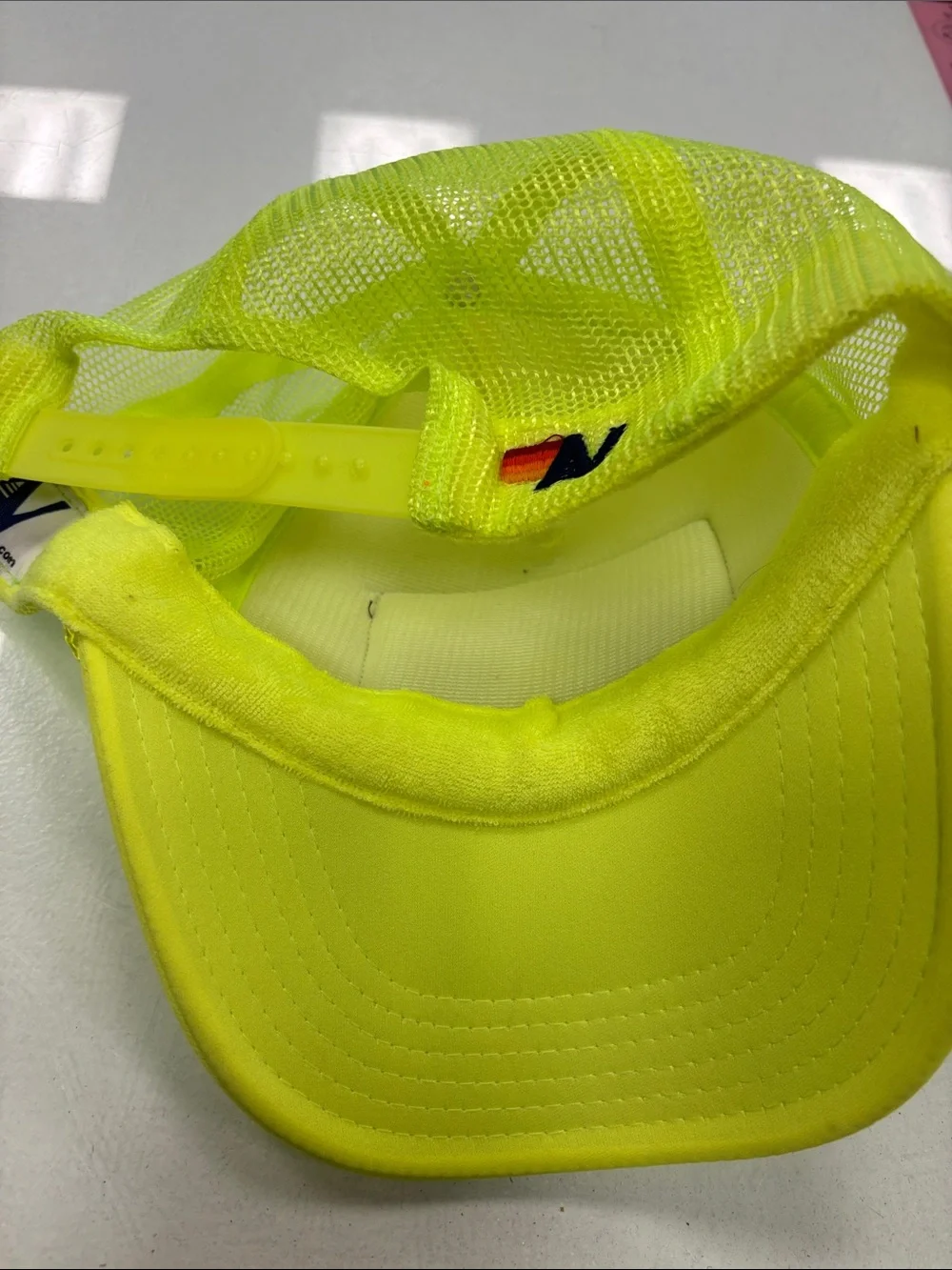 Aviator Nation Austin Neon rainbow Trucker Hat
